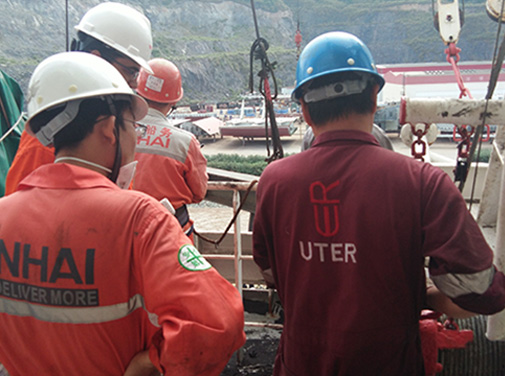 Inspection of life boat / davit / liferaft / elevator